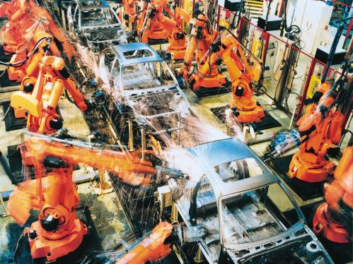 automobile industrial robots